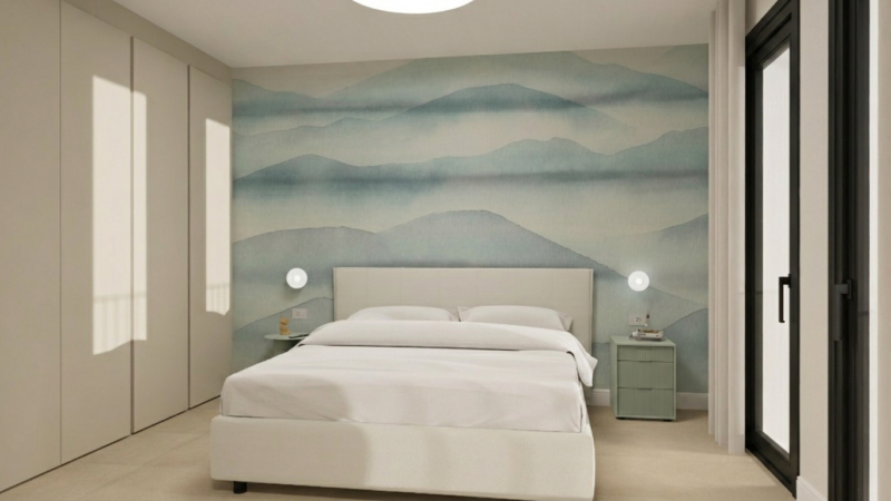 APT SORAYA SOL 3 verde4_serramenti neri modificata