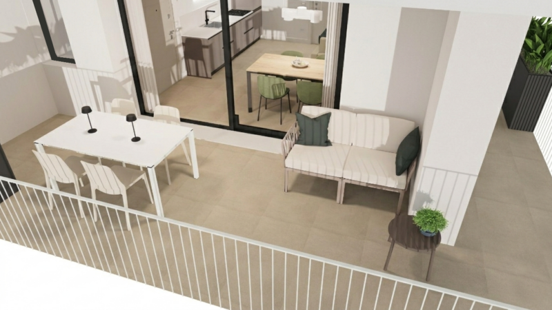 APT SORAYA SOL 3 verde8_serramenti neri modificata